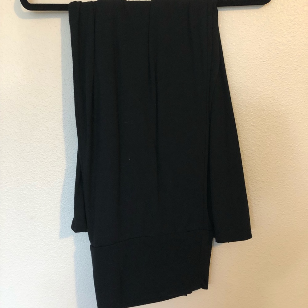 Solid Black Maxi Skirt